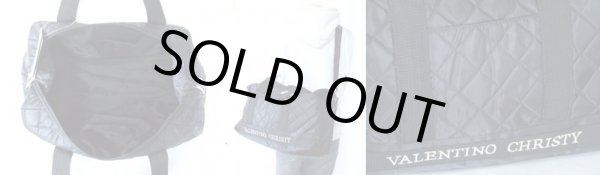 画像4: VALENTINO CHRISTY/キルト2wayボストンバッグ（３色有） (4)