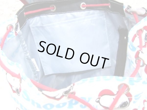 画像4: 【特売】SNOOPYスヌーピーハート３Ｐリュックサック (4)