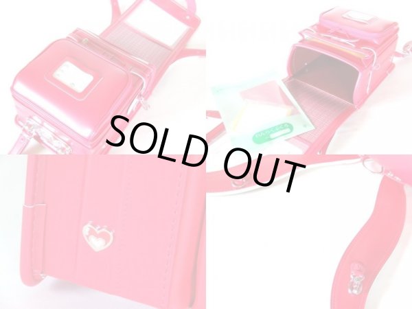 画像3: 【特売】アウトレット■ハート付女児ランドセル／ビビットピンク (3)