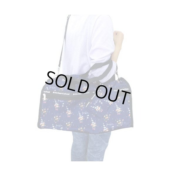 画像3: くまのがっこうジャッキー2WAYボストンバッグ(魔女柄) (3)