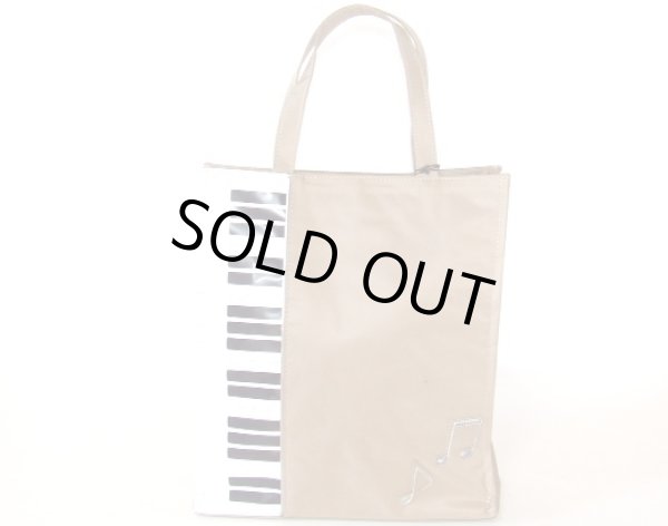 画像4: ピアノ鍵盤トートバッグＡ４縦型（２色有） (4)