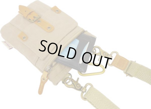 画像5: 【特売】【メール便ok】帆布工房MILITARYLINE2wayシザーバッグ（４色有） (5)