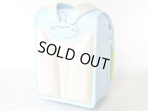 画像2: 【送料込】天使のはねＡ４対応ランドセル／サックス【sale】 (2)