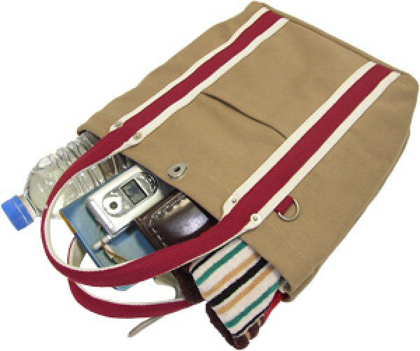 画像12: ＜sale＞小さめサイズでセカンドバッグにおすすめ！帆布工房LINEトートバッグＳ(６色有) (12)