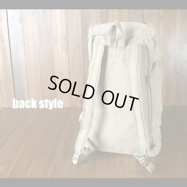 画像4: FABRIC CONNECTIONキャンバスリュックサック（３色有） (4)