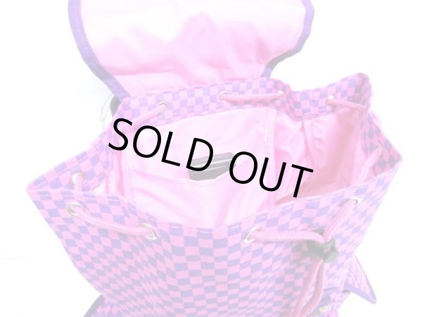 画像3: チェッカーフラッグ・リュックサック (3)