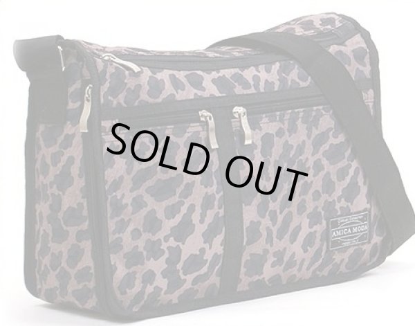 画像5: 【メール便ok】拡幅機能レオパードショルダーバッグ(２色有) (5)