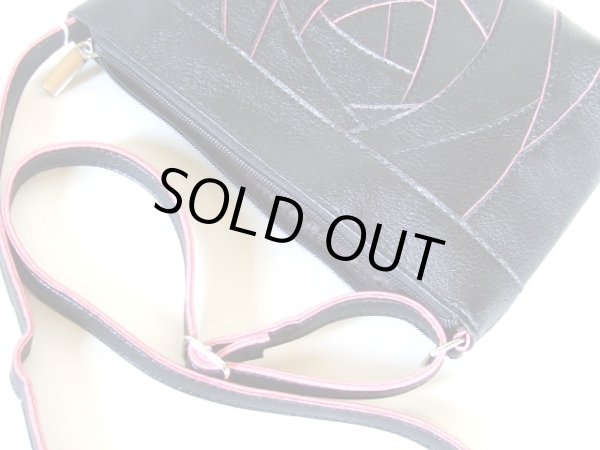 画像5: カットフラワー合皮ショルダーバッグ（５色有）【メール便ok】 (5)