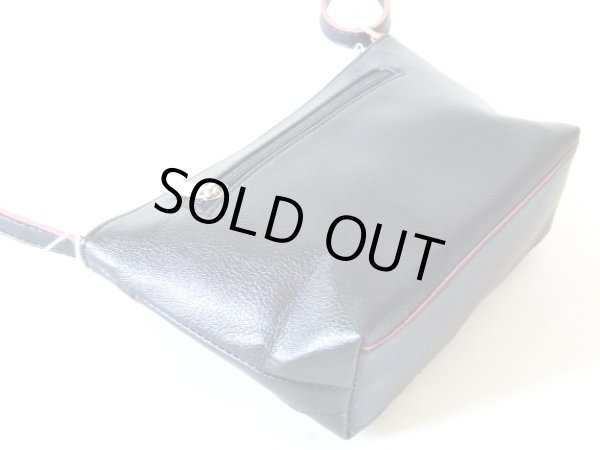 画像2: カットフラワー合皮ショルダーバッグ（５色有）【メール便ok】 (2)