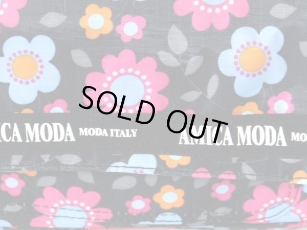 画像3: AMICA MODA拡幅機能フラワー柄ポシェット（３色有）【メール便ok】 (3)