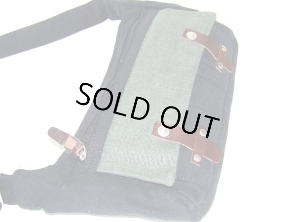 画像3: 帆布工房TWOTONEショルダーバッグ (3)