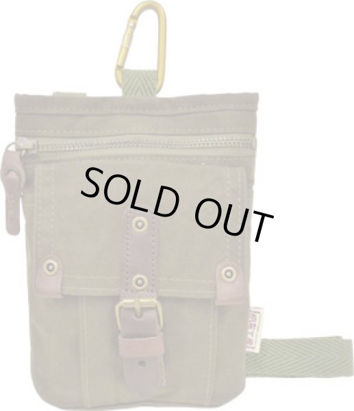 画像3: 【特売】【メール便ok】帆布工房MILITARYLINE2wayシザーバッグ（４色有） (3)