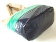 画像2: 【sale】中綿入り３色トートバッグＬ／紺 (2)
