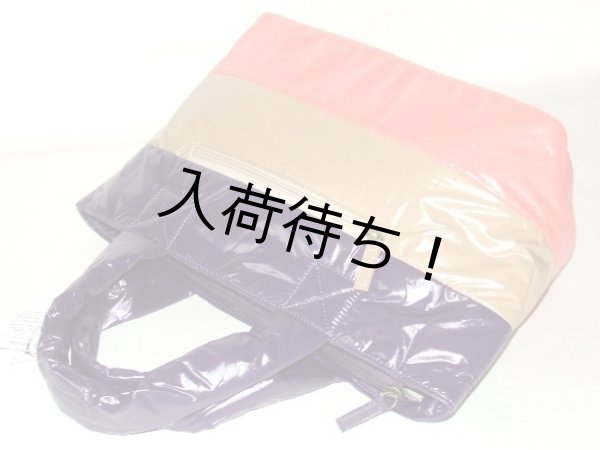 画像3: 【sale】レディース中綿入り天ファスナー３色小さめトートバッグ／ピンク (3)