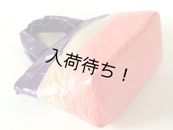 画像2: 【sale】レディース中綿入り天ファスナー３色小さめトートバッグ／ピンク (2)