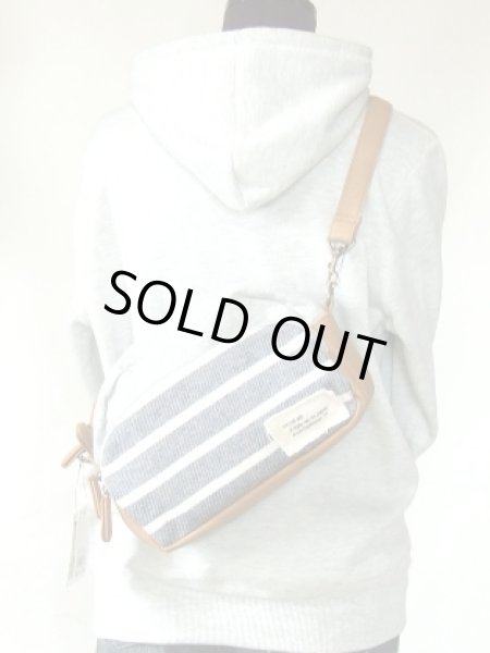 画像5: 【メール便ok】スウェットボーダーショルダーバッグ（３色有） (5)