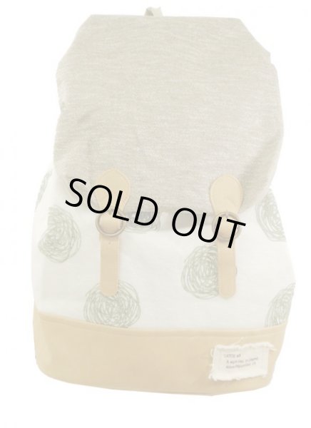 画像5: 【sale】手描きドットスウェットリュックサック（３色有） (5)