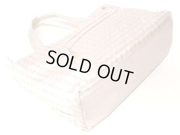 画像2: 【特売】siracusa羊革メッシュ高級ハンドバッグ (2)