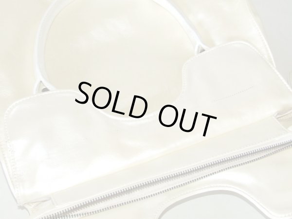 画像5: 【訳あり】BIOLINAパールカラー高級ハンドバッグ (5)