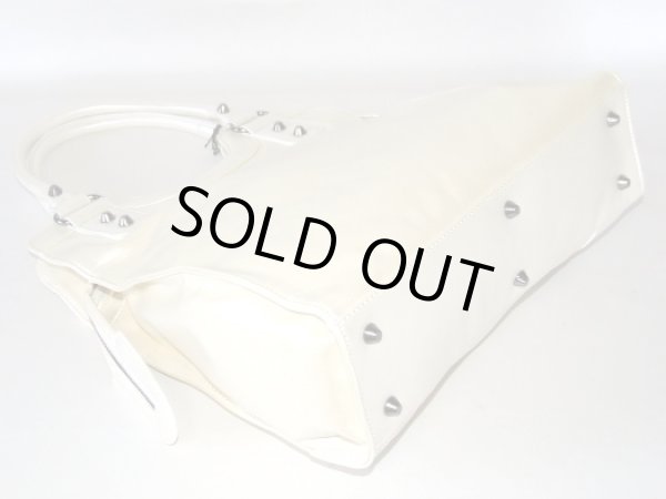 画像2: 【訳あり】BIOLINAパールカラー高級ハンドバッグ (2)