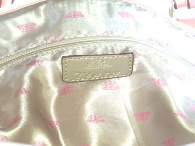 画像2: 【訳あり】HAKUライトピンクの高級手提げバッグ