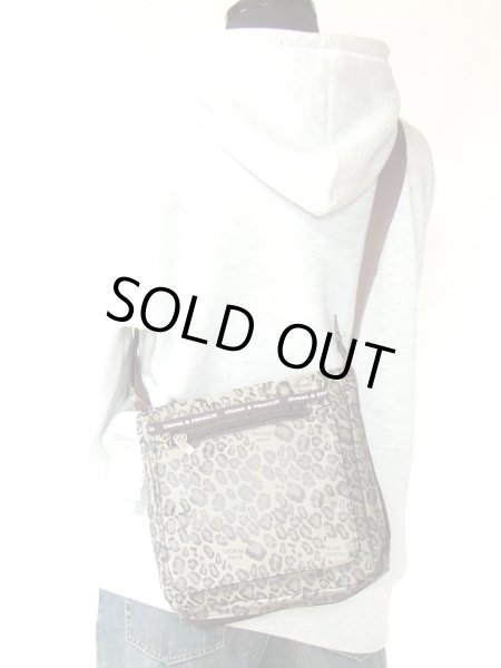 画像5: 【sale】拡幅レディース豹柄斜め掛けスクエアショルダーバッグ（３色有）【メール便ok】 (5)