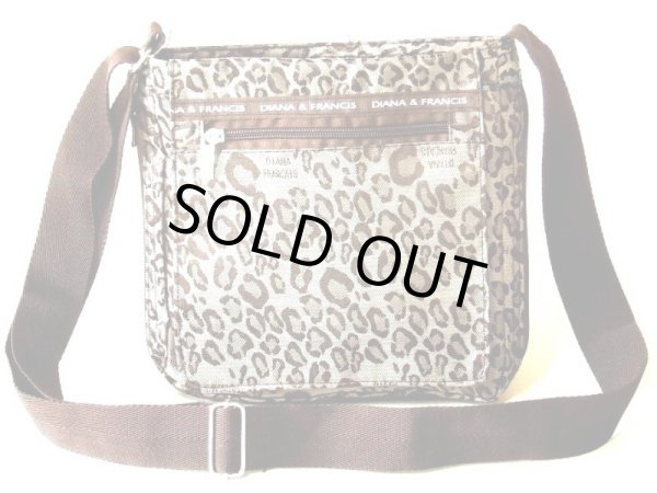 画像3: 【sale】拡幅レディース豹柄斜め掛けスクエアショルダーバッグ（３色有）【メール便ok】 (3)