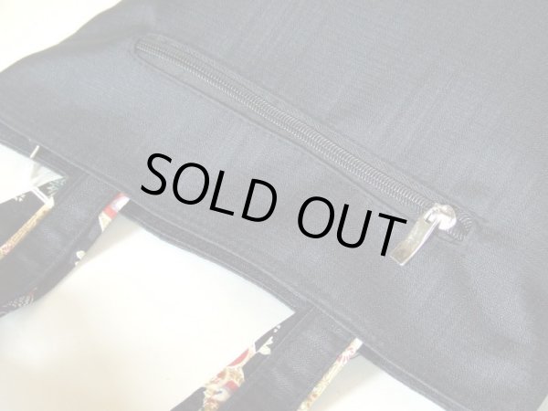 画像3: 親子ふくろう刺繍手提げバッグ（２色有）【メール便ok】 (3)