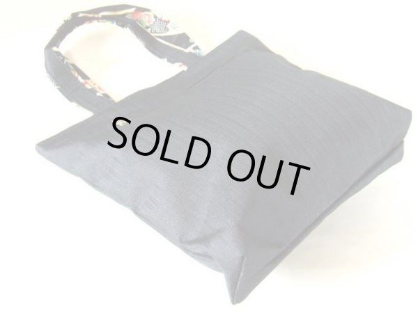 画像2: 親子ふくろう刺繍手提げバッグ（２色有）【メール便ok】 (2)