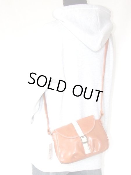 画像4: 【sale】レース付き合皮ミニショルダーバッグ（２色有） (4)