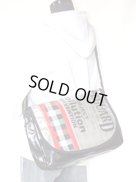 画像5: LIFEGUARDライフガードチェックメッセンジャーバッグ (5)