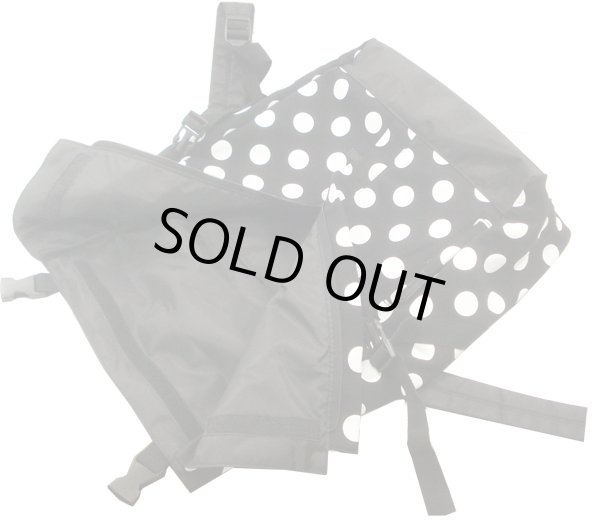 画像4: ヒョウ柄口折れベルトリュックサック (4)