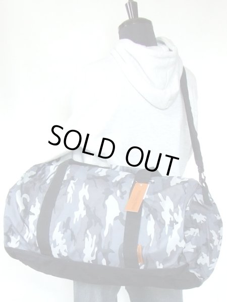 画像5: 【訳あり】迷彩カモフラ2wayボストンバッグ (5)