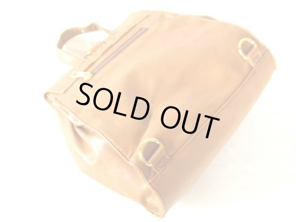 画像2: リュック＆ショルダー３ＷＡＹバッグ（キャメル） (2)