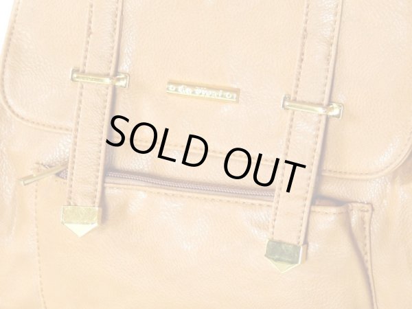 画像5: リュック＆ショルダー３ＷＡＹバッグ（キャメル） (5)