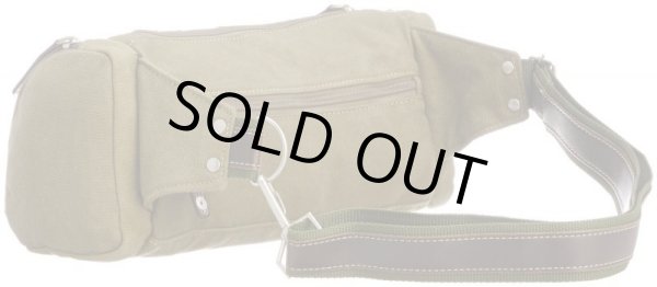 画像2: CUBICCORE　１ライン帆布ボディバッグ横型（３色有） (2)