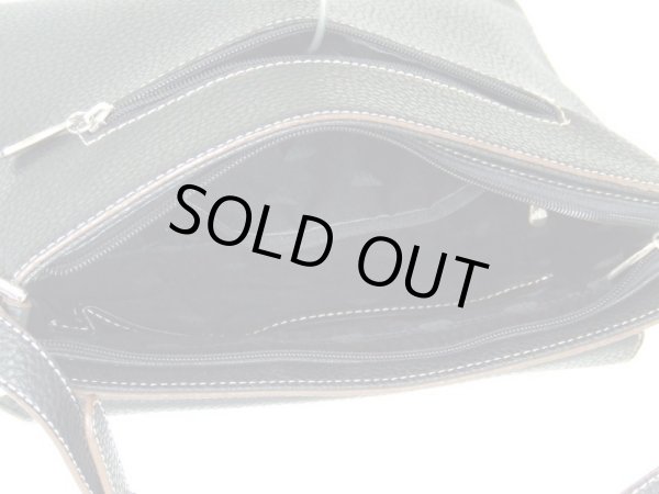 画像3: 【アウトレット】Tiara高級２ＷＡＹバッグ黒 (3)