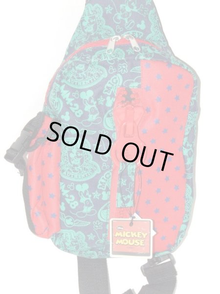 画像5: 【メール便ok】Disneyミッキーマウスキッズ用ボディバッグ (5)