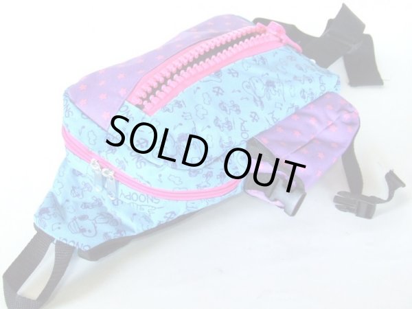 画像3: 【メール便ok】SNOOPYスヌーピーキッズ用ボディバッグ (3)