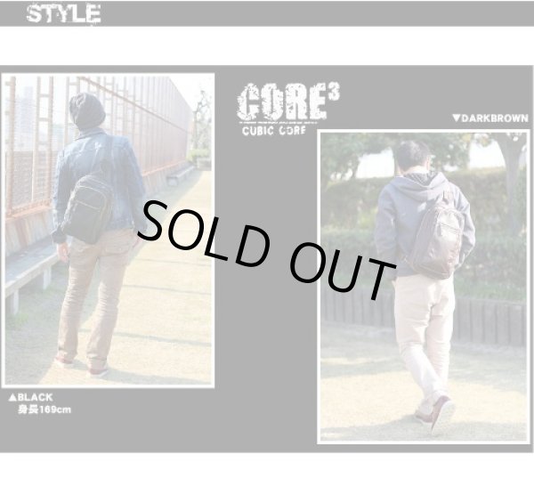 画像5: CUBICCOREアンティーク合皮ボディバッグPC収納（４色有） (5)