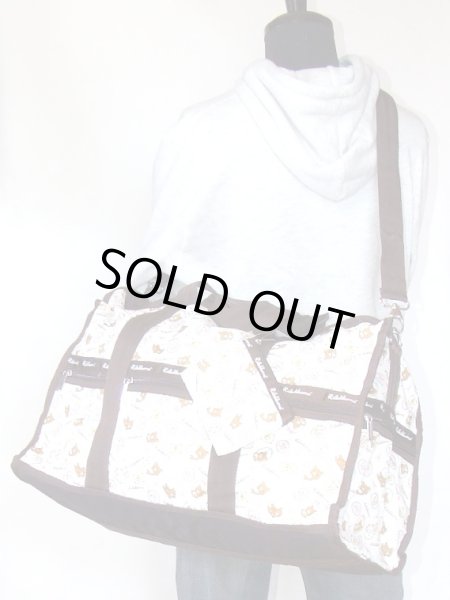 画像5: リラックマ１２ポケット2WAYトラベルボストンバッグ (5)