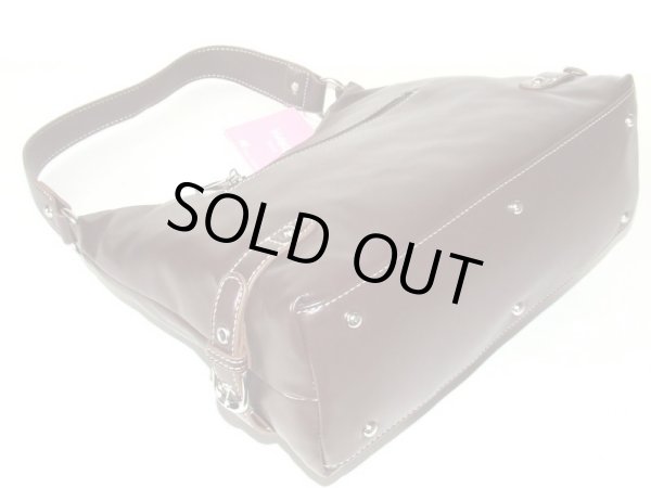 画像2: 【特売】HAKUソフト合皮高級ショルダーバッグ (2)