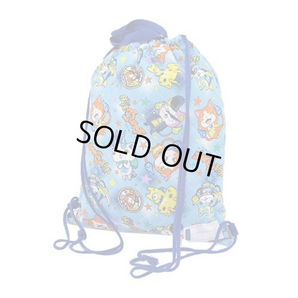 画像2: 【メール便ok】妖怪ウォッチキルトナップサック (2)