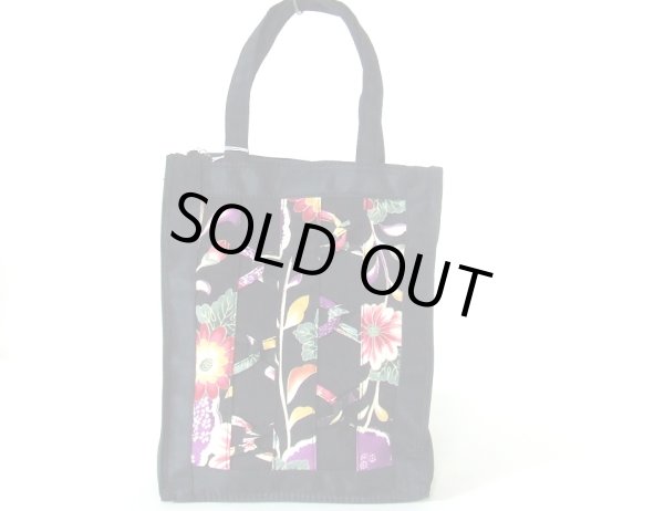 画像3: 和柄ちりめん手提げバッグ（３色有）【メール便ok】 (3)