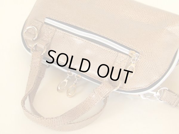 画像7: 【sale】レディース斜め掛け合成皮革2wayミニショルダーバッグ（４色有） (7)