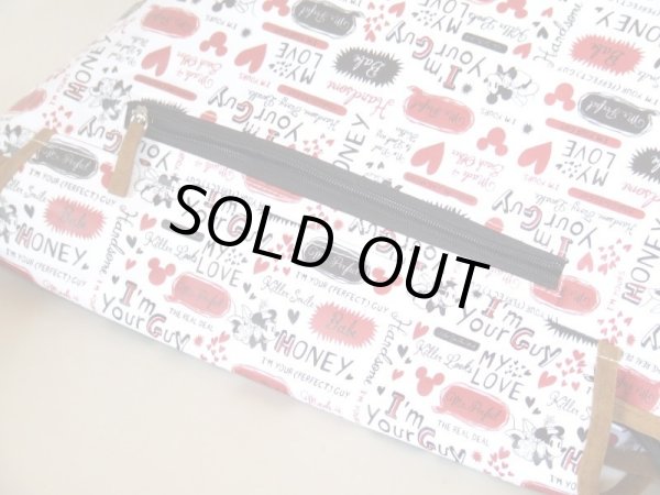 画像5: 【特売】Disneyミッキーマウス総柄メッセンジャーバッグＡ（２色有） (5)