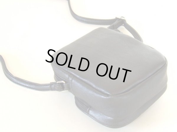 画像3: リボン飾り付き合皮ポシェット縦型（２色有） (3)