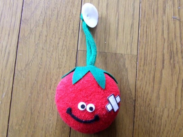 画像3: トマトか苺のぬいぐるみチャームストラップ (3)