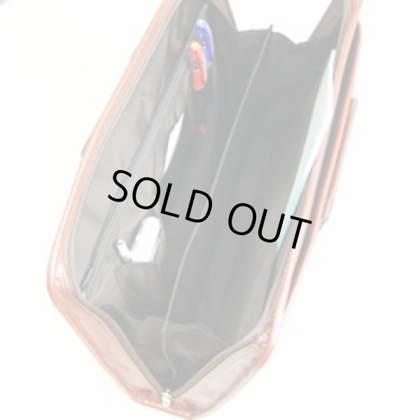 画像4: クレイドルリバー合皮抱えセカンドバッグA4【豊岡製】(２色有) (4)