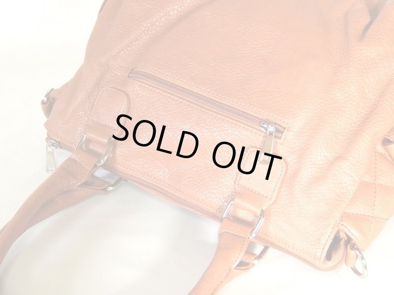 画像3: 【sale】渋谷109D'angelaポーチ付属キルト2WAYバッグ (3)